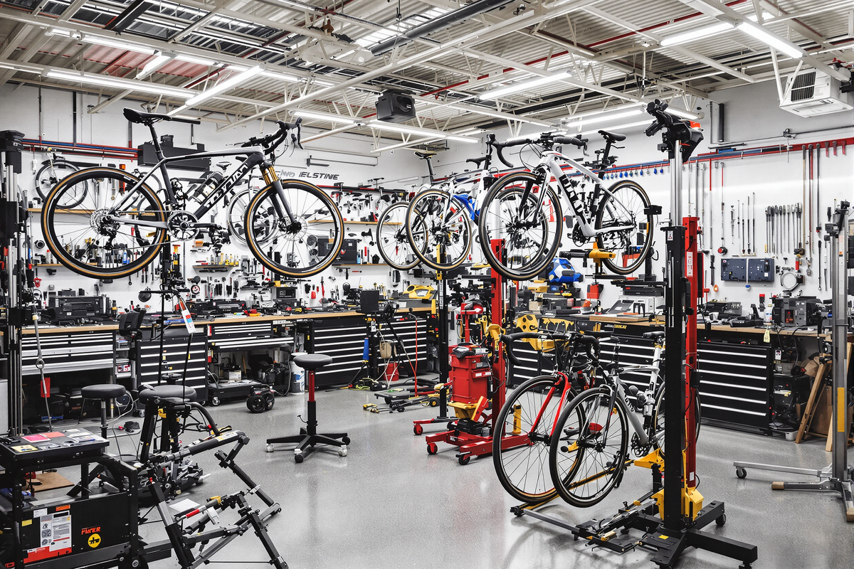 自転車修理工房